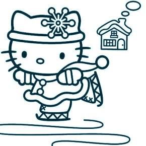 Раскраска Хелло Китти