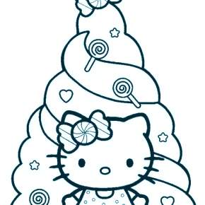 Раскраска Хелло Китти