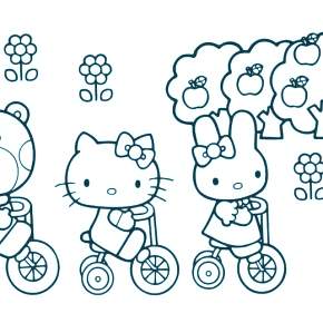 Раскраска Хелло Китти