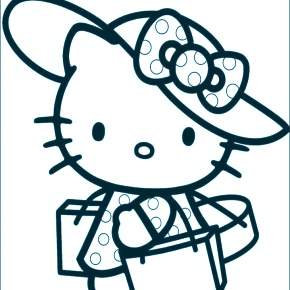 Раскраска Хелло Китти