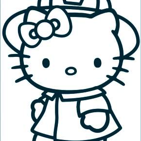 Раскраска Хелло Китти