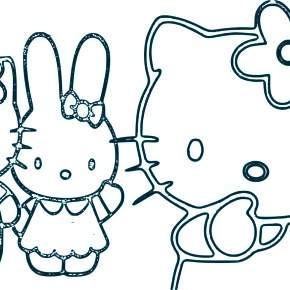 Раскраска Хелло Китти