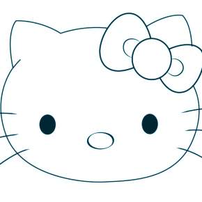 Раскраска Хелло Китти