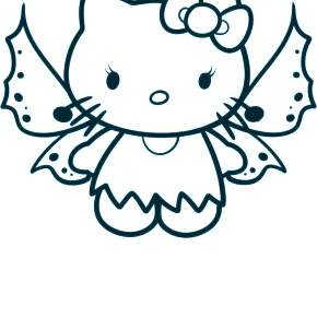 Раскраска Хелло Китти