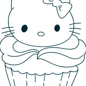 Раскраска Хелло Китти