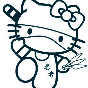 Раскраска Хелло Китти