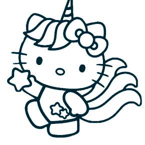 Раскраска Хелло Китти