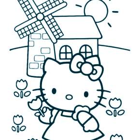 Раскраска Хелло Китти