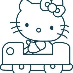 Раскраска Хелло Китти