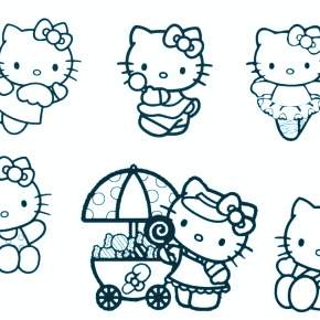 Раскраска Хелло Китти