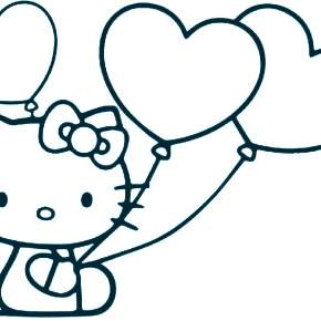 Раскраска Хелло Китти