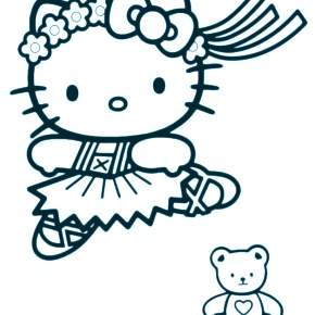 Раскраска Хелло Китти