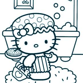 Раскраска Хелло Китти