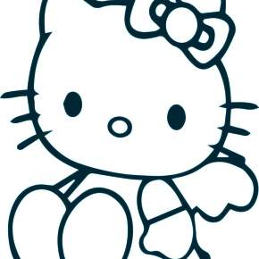 Раскраска Хелло Китти