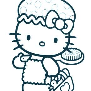 Раскраска Хелло Китти
