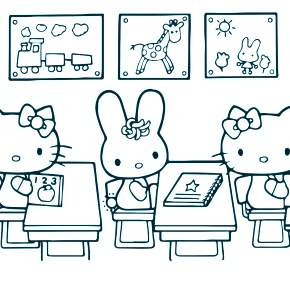 Раскраска Хелло Китти