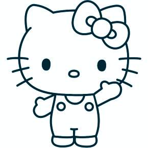 Раскраска Хелло Китти