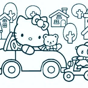 Раскраска Хелло Китти