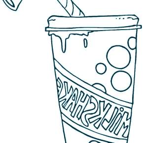 Раскраска Милк