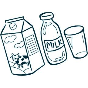 Раскраска Милк