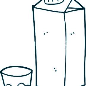 Раскраска Милк