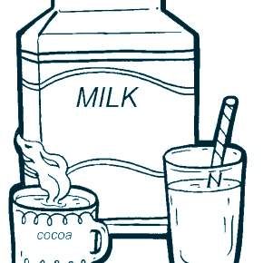 Раскраска Милк