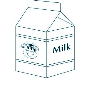 Раскраска Милк