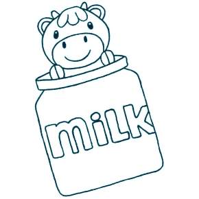 Раскраска Милк