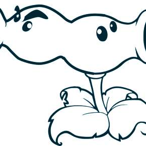 Раскраски Зомби против растений