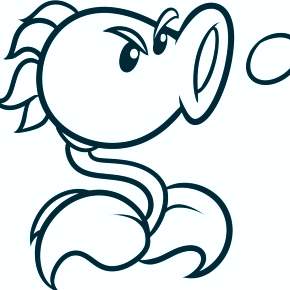 Раскраски Зомби против растений