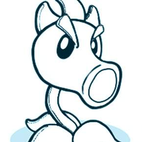 Раскраски Зомби против растений