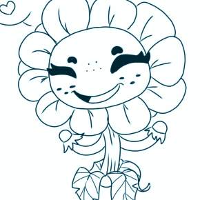 Раскраски Зомби против растений