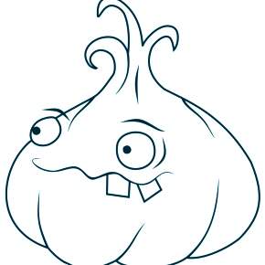 Раскраски Зомби против растений