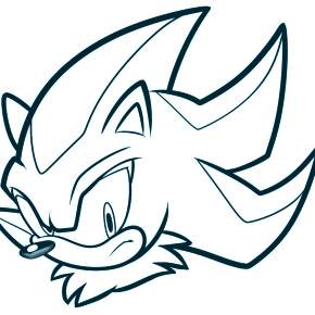 Раскраска Соник