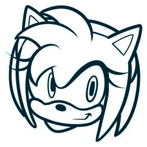 Раскраска Соник