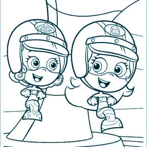 Раскраски Гупи и пузырьки