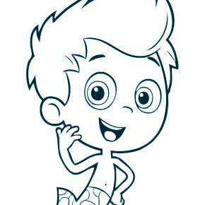 Раскраски Гупи и пузырьки