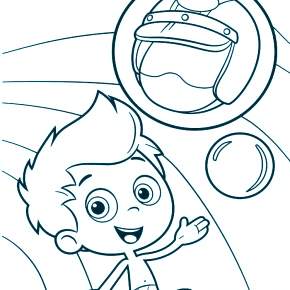 Раскраски Гупи и пузырьки