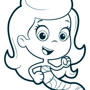 Раскраски Гупи и пузырьки