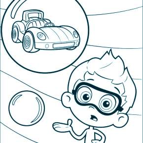 Раскраски Гупи и пузырьки