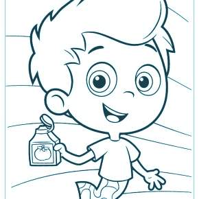 Раскраски Гупи и пузырьки