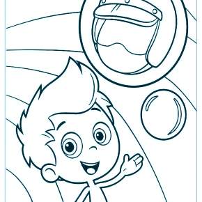 Раскраски Гупи и пузырьки