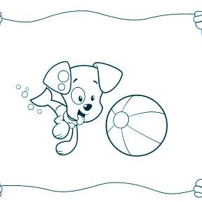 Раскраски Гупи и пузырьки