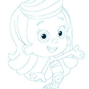 Раскраски Гупи и пузырьки