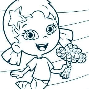 Раскраски Гупи и пузырьки