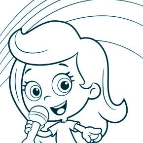 Раскраски Гупи и пузырьки