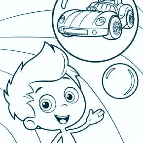 Раскраски Гупи и пузырьки