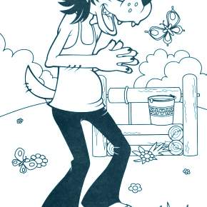 Раскраска Ну погоди