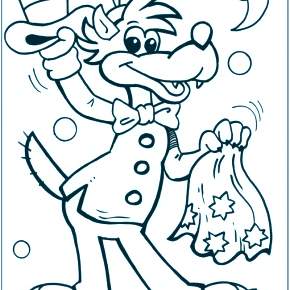 Раскраска Ну погоди