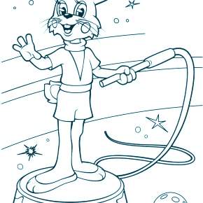 Раскраска Ну погоди